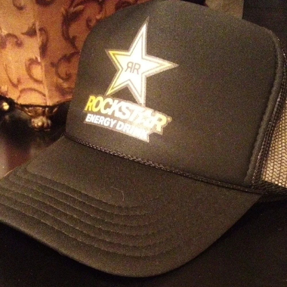 Rockstar Energy Drink Black Trucker Hat